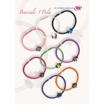  bracciale con una perla di murano