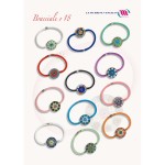 bracciale diametro 18 con murrina veneziana