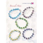 bracciale donna con palline di murrina veneziana