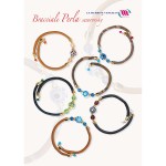 bracciale con perla di murrina veneziana e swarovsky 