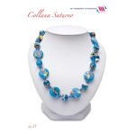 collana con perle di murrina veneziana 