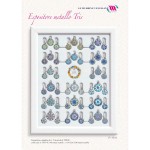 espositore tris orecchini  d.14/18 o 14/23 metallo totale pezzi 51