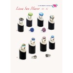 anello tondo in vetro di murano linea s.marco 14