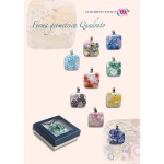 pendente quadrato di  murrina veneziana